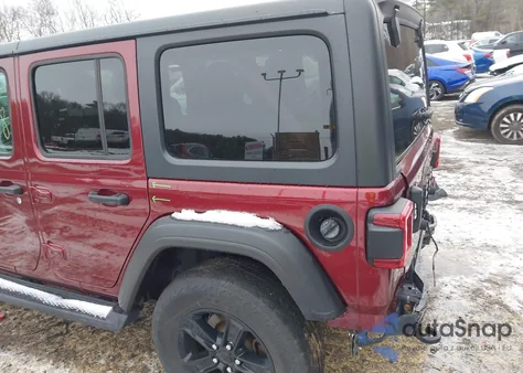2021 Jeep Wrangler Unlimited Sport Altitude 4X4 from USA, damaged, VIN 1C4HJXDN6MW633782